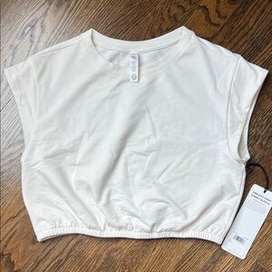 Alo dreamy crop short sleeve - M